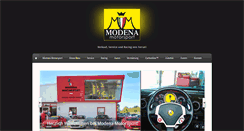 Desktop Screenshot of modena-motorsport.at